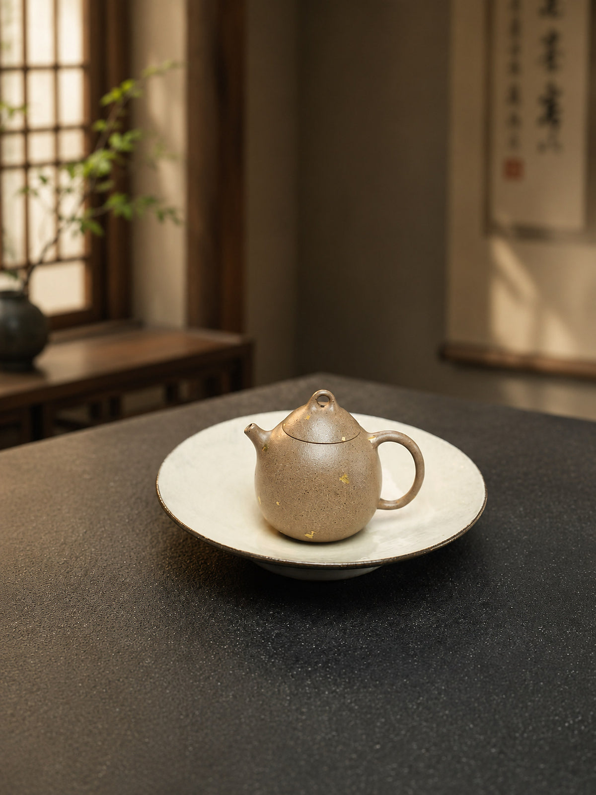 Product view 6 of 75ml Qinquan zisha teapot in Qing Jiangponi Clay, No. 256