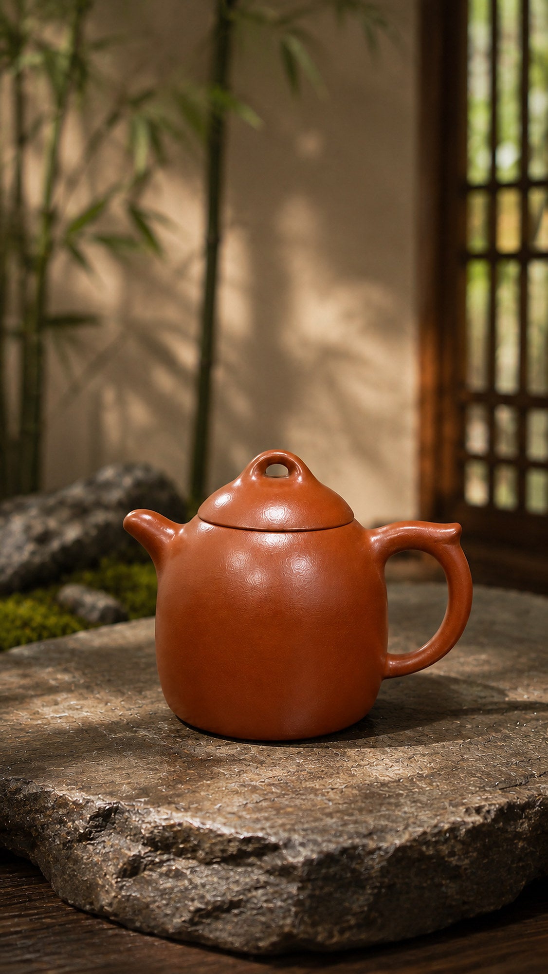 Product view 1 of 150ml Qinquan zisha teapot in Red Jiangponi Clay, No. 056