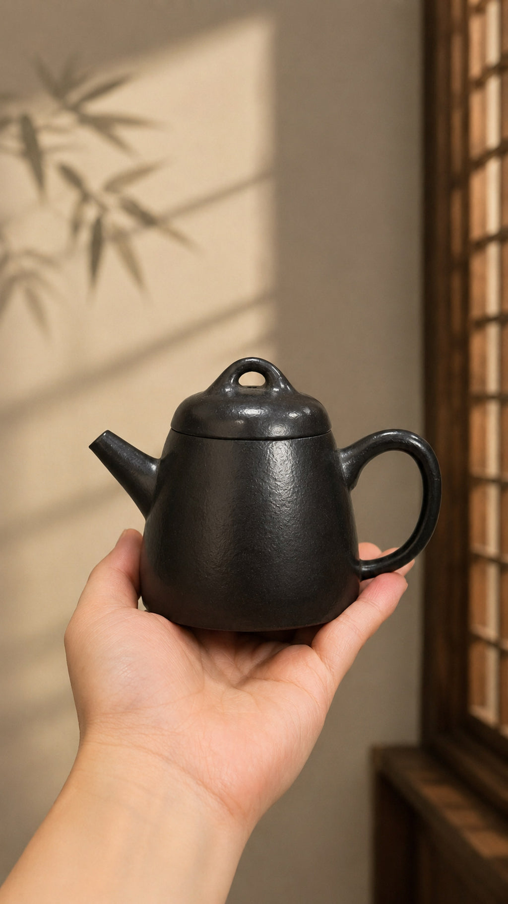 Product view 2 of 90ml Qinquan zisha teapot in Reduction-Fired Zhuni Clay, No. 207