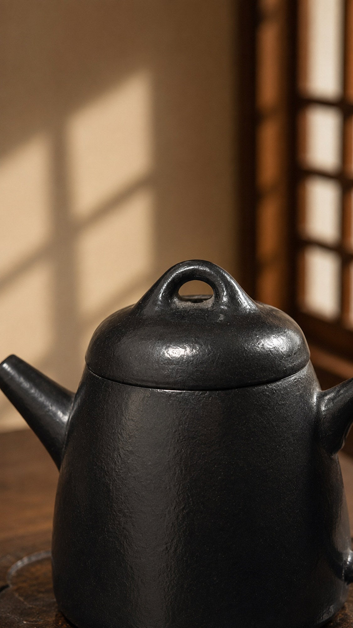 Product view 3 of 90ml Qinquan zisha teapot in Reduction-Fired Zhuni Clay, No. 207