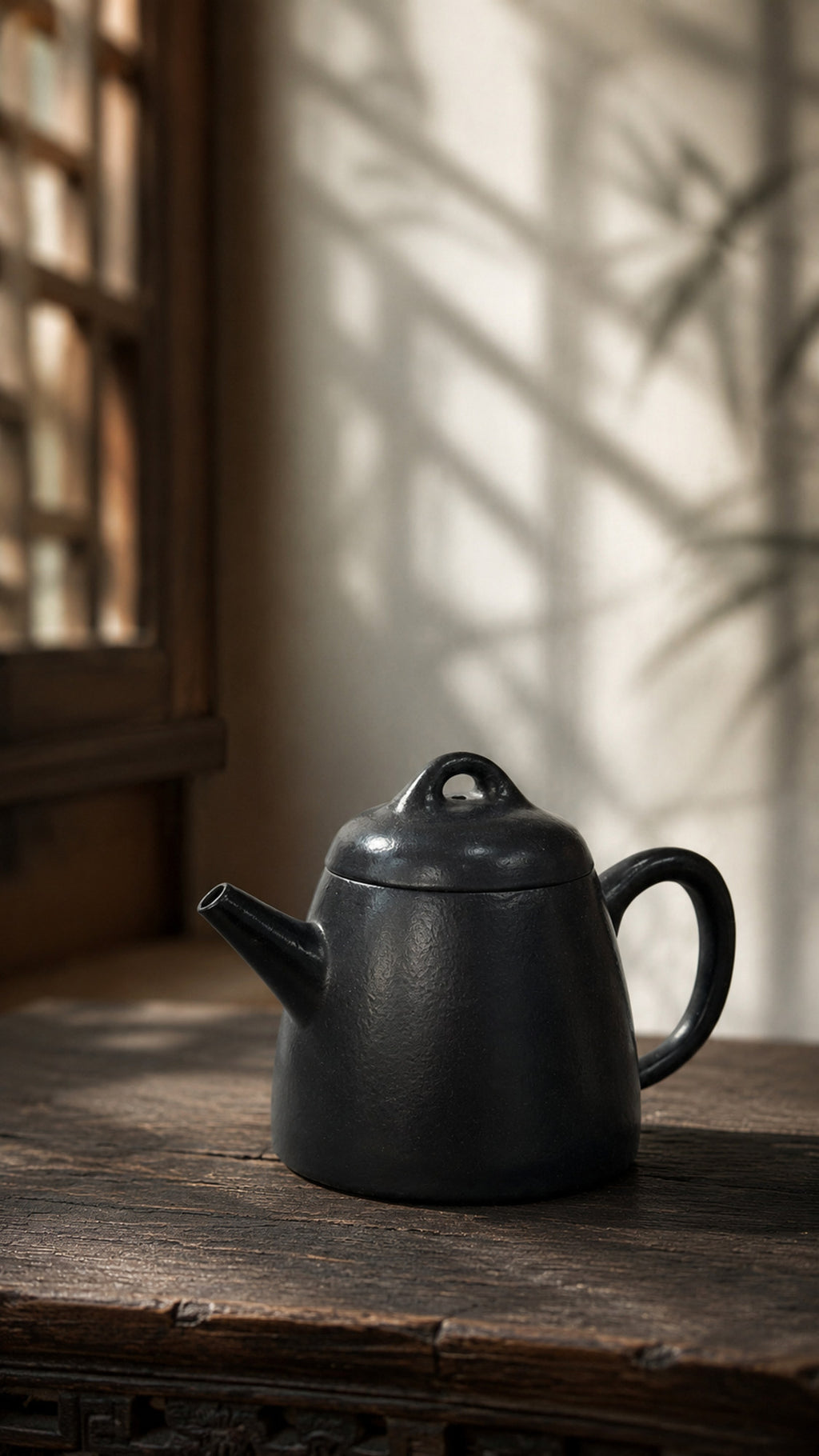Product view 4 of 90ml Qinquan zisha teapot in Reduction-Fired Zhuni Clay, No. 207