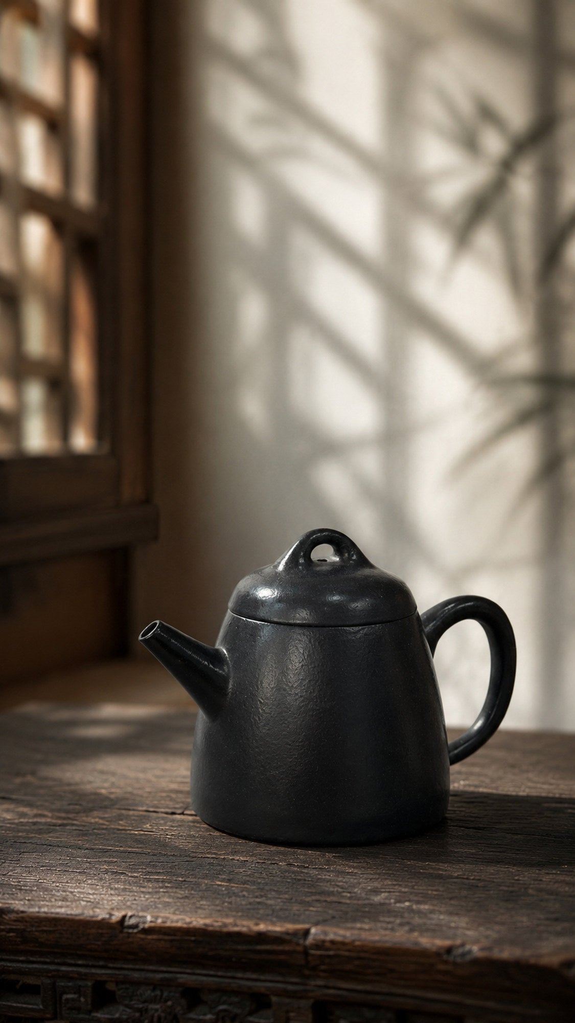 Product view 4 of 90ml Qinquan zisha teapot in Reduction-Fired Zhuni Clay, No. 207