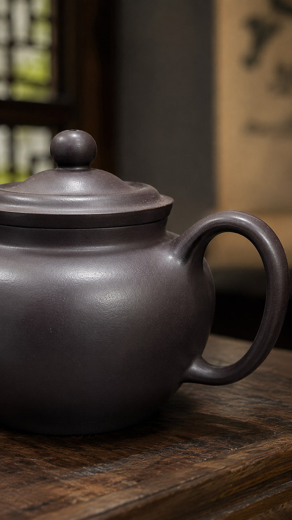 Product view 4 of 240ml Qiu Shui zisha teapot in Hei Duntou Clay, No. 138