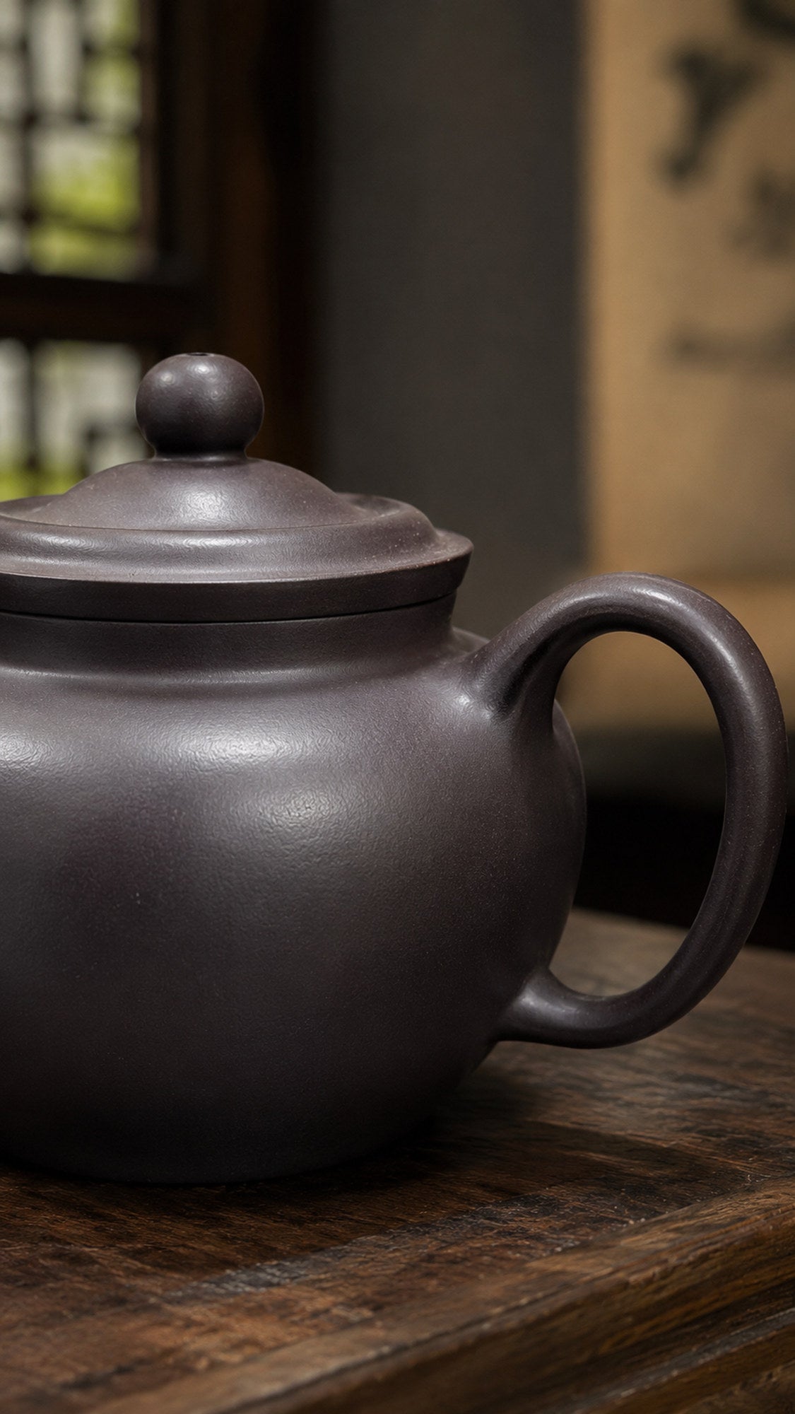 Product view 5 of 240ml Qiu Shui zisha teapot in Hei Duntou Clay, No. 138