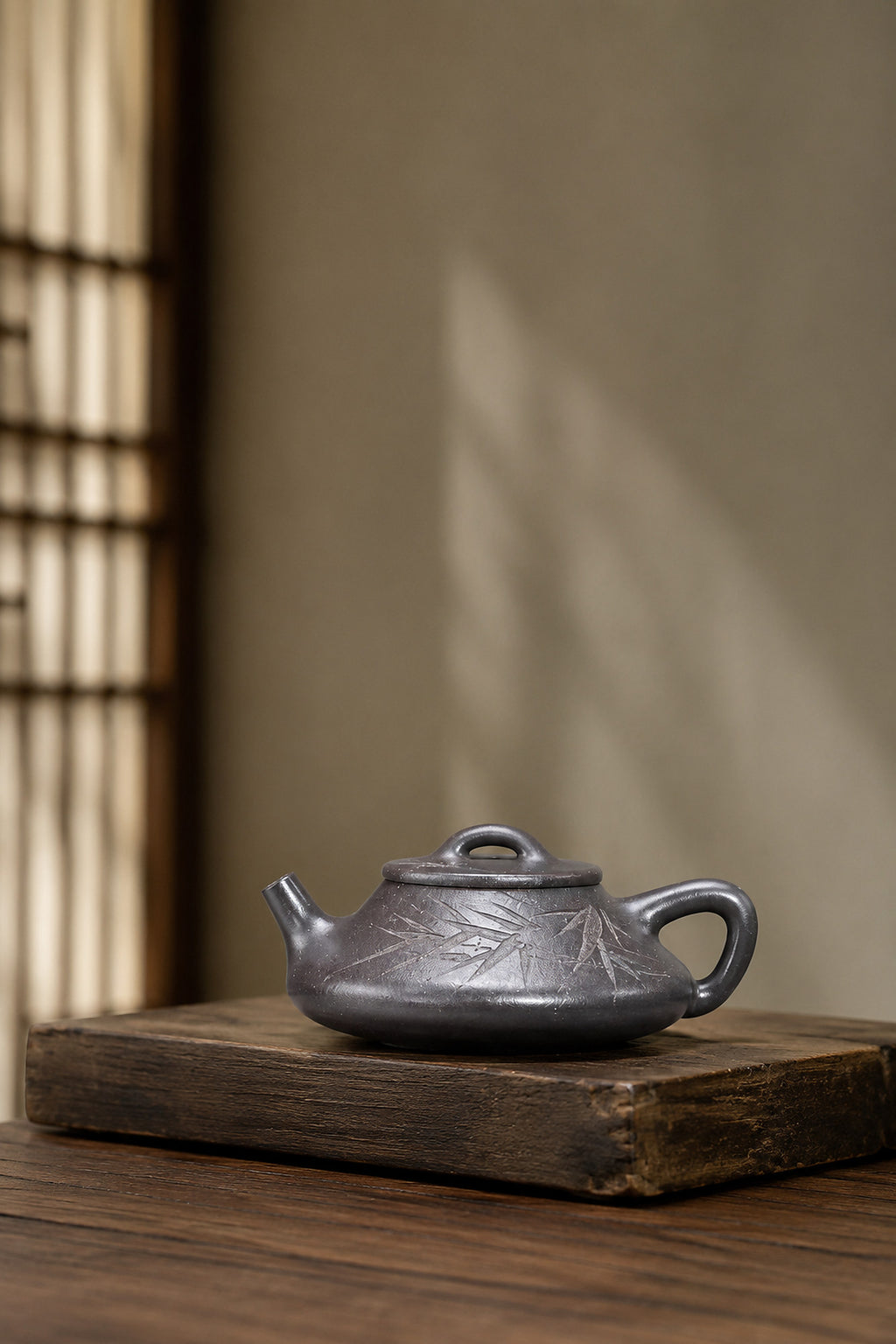 Product view 1 of 140ml Qu Piao zisha teapot in Tianqingni Clay, No. 351