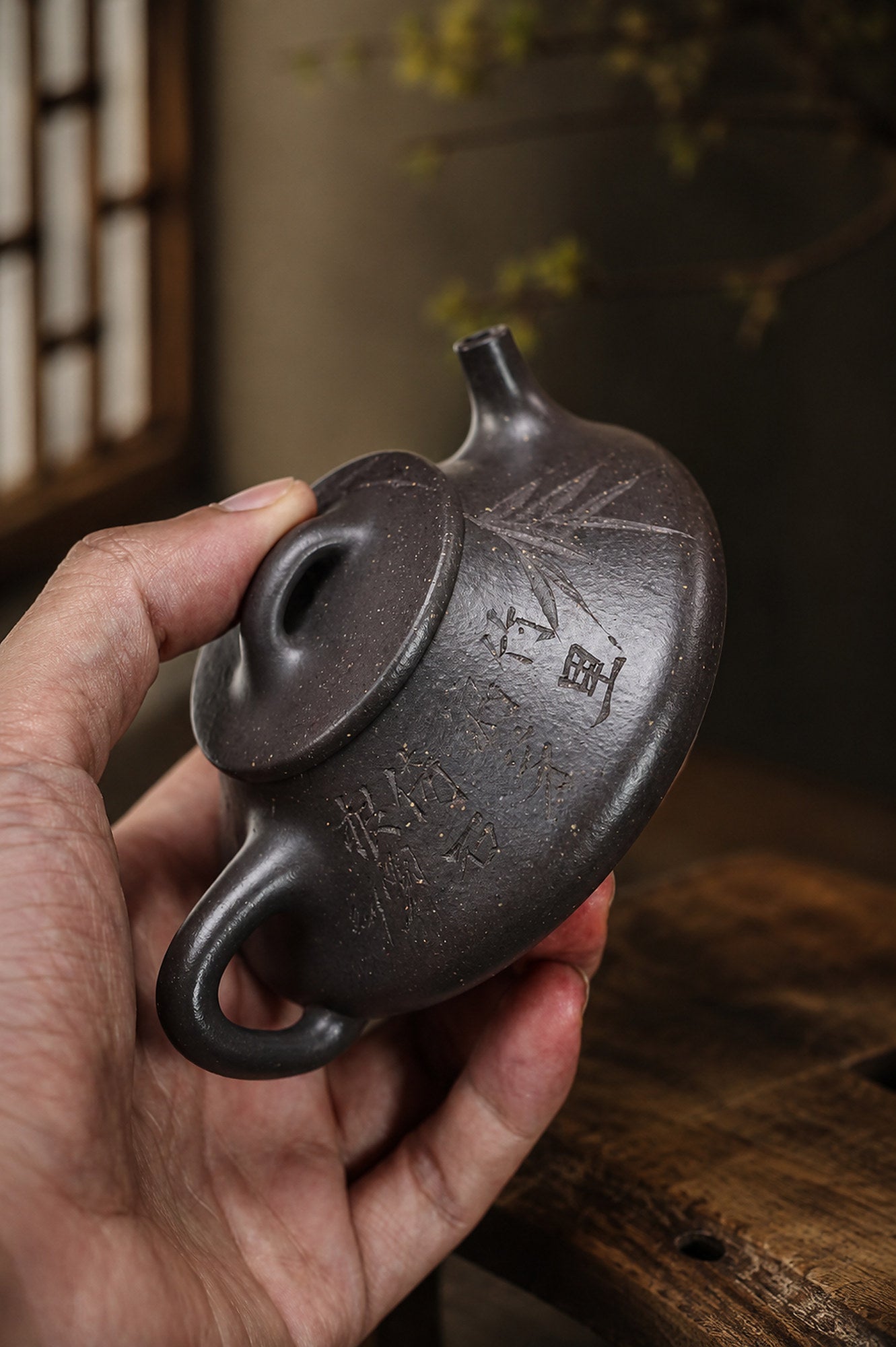 Product view 5 of 140ml Qu Piao zisha teapot in Tianqingni Clay, No. 351