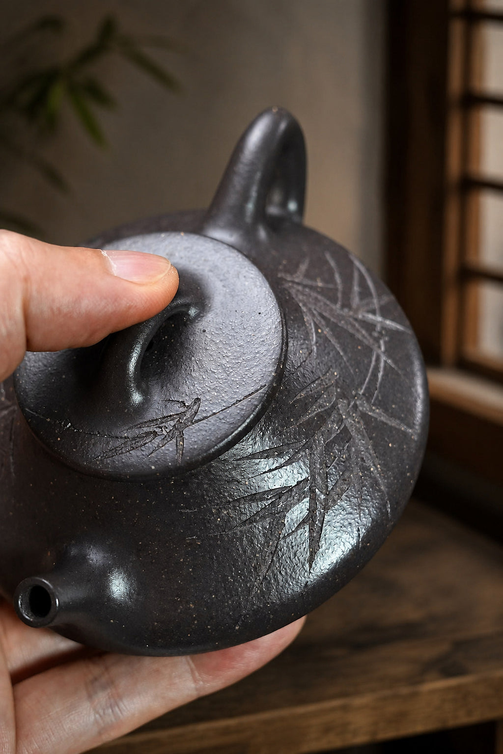 Product view 6 of 140ml Qu Piao zisha teapot in Tianqingni Clay, No. 351