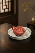 Product view 1 of 200ml Ribbed Form zisha teapot in Zhuni Clay, No. 306