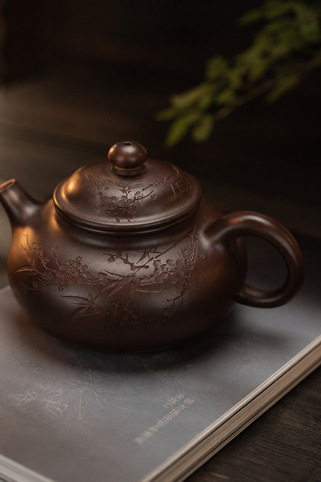 Product view 5 of 150ml Rongtian zisha teapot in Aged Zini Clay, No. 429