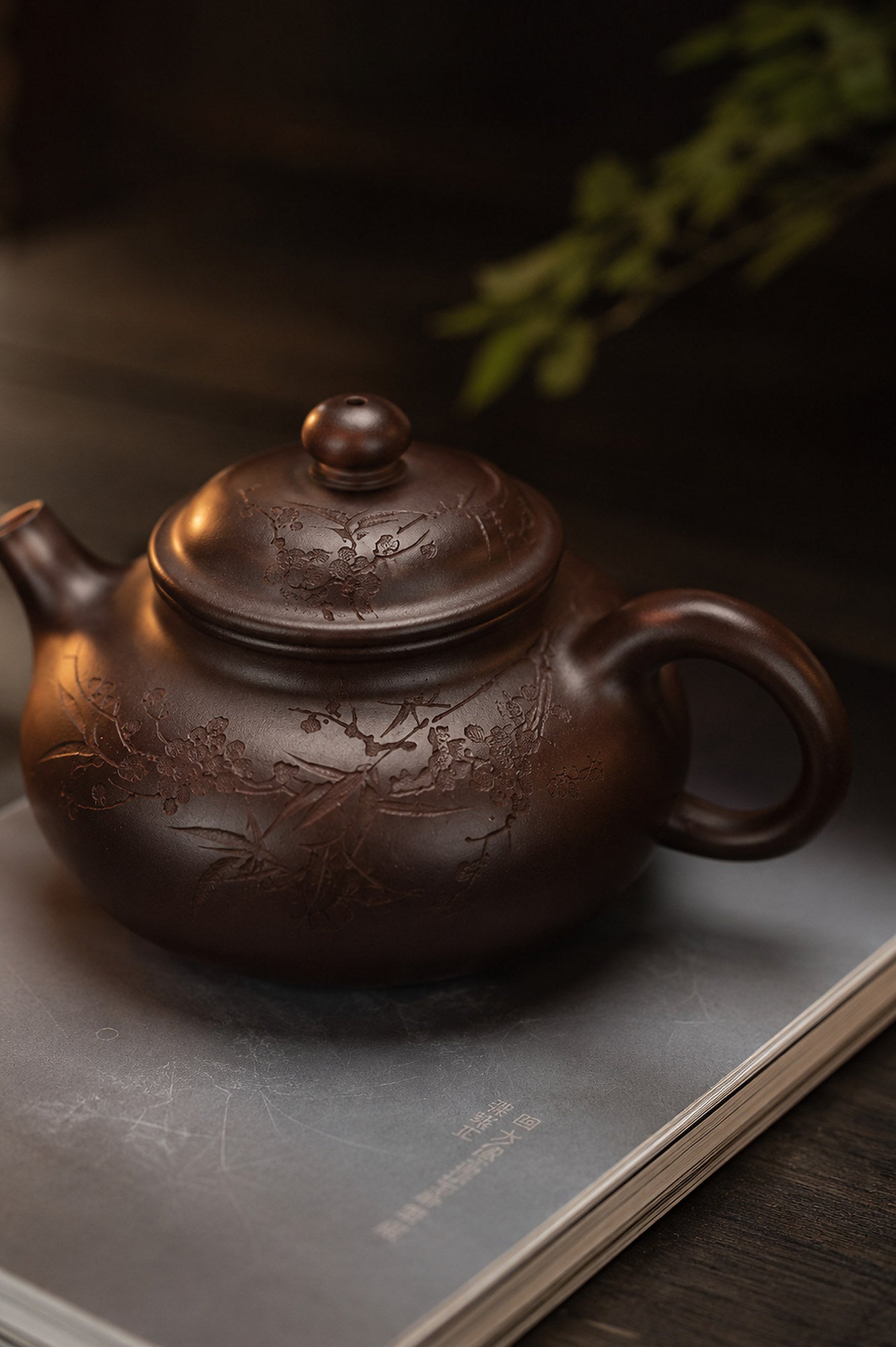 Product view 5 of 150ml Rongtian zisha teapot in Aged Zini Clay, No. 429
