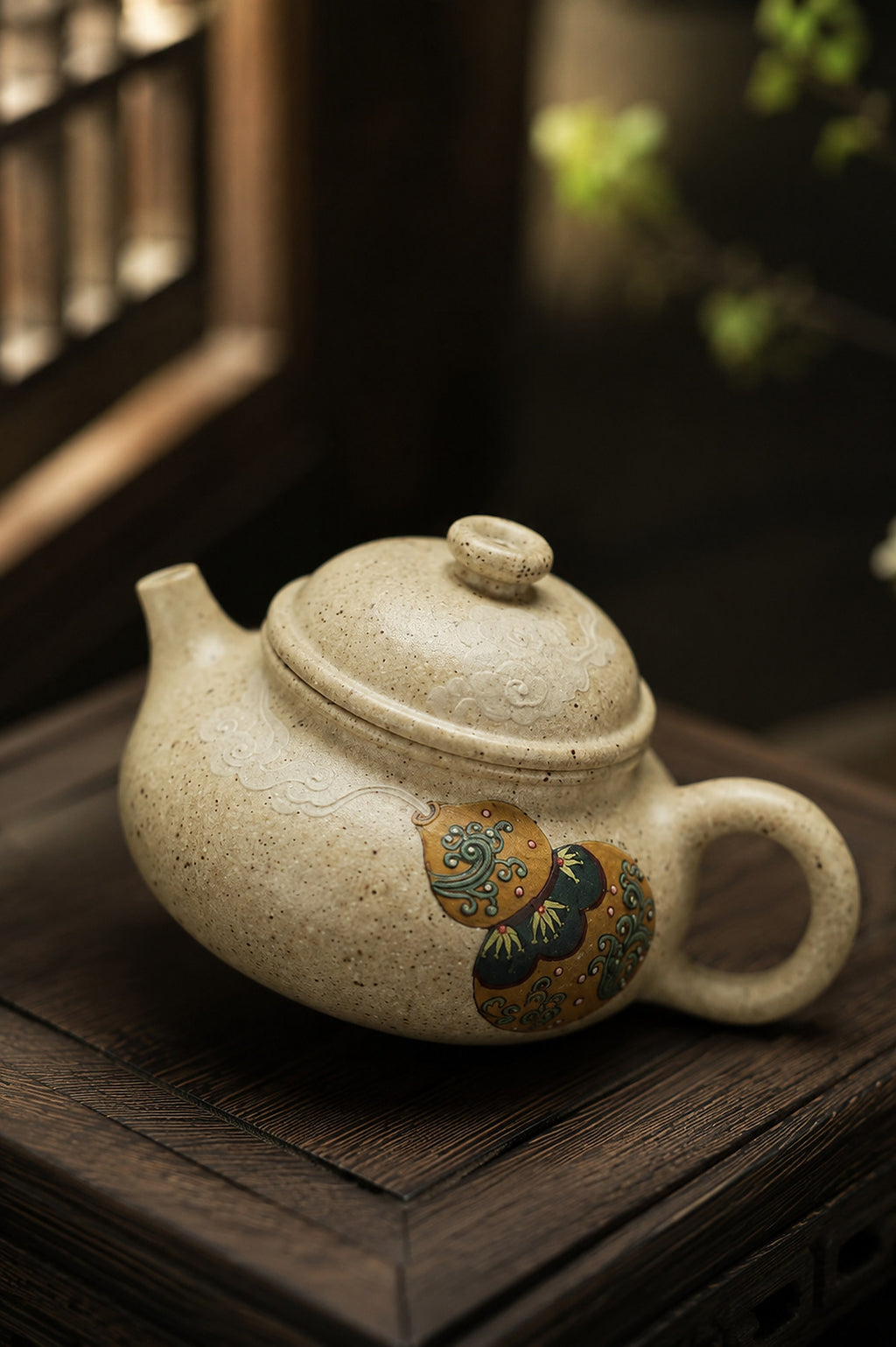 Product view 3 of 100ml Rongtian zisha teapot in Baiyu Duanni Clay, No. 421