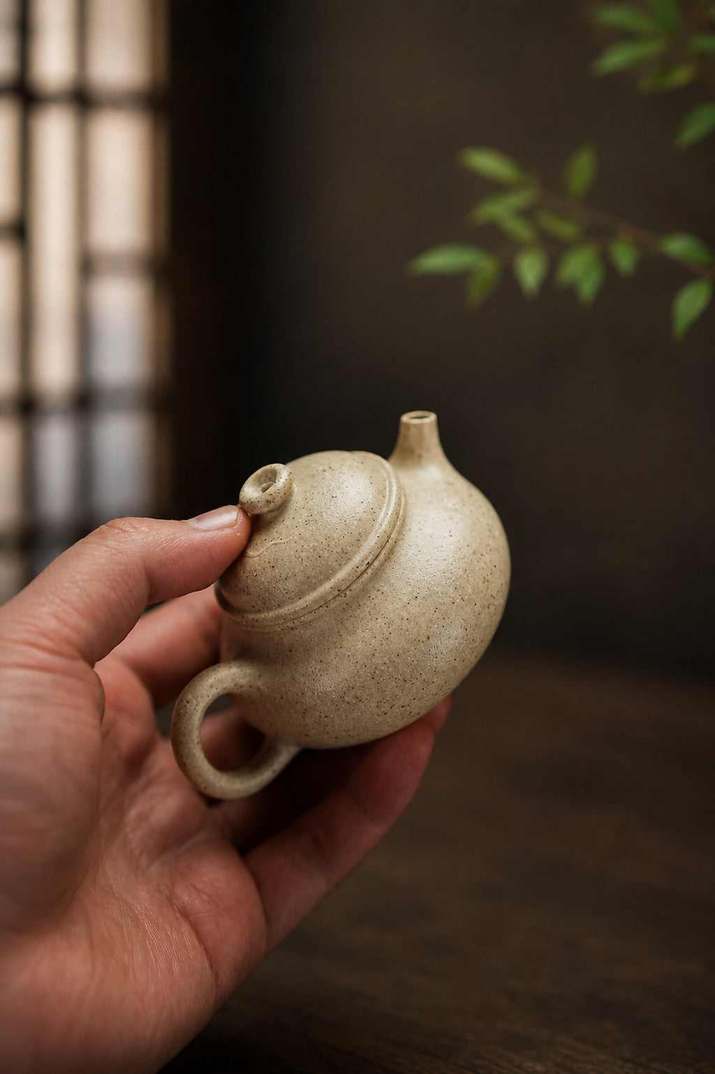 Product view 9 of 100ml Rongtian zisha teapot in Baiyu Duanni Clay, No. 421