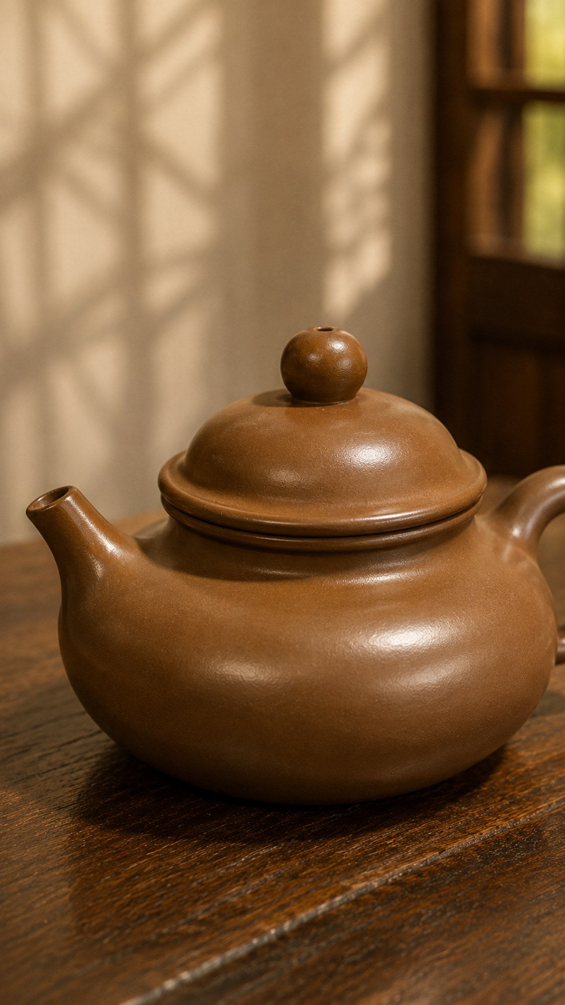 Product view 3 of 140ml Rongtian zisha teapot in Chijin Zini Clay, No. 148