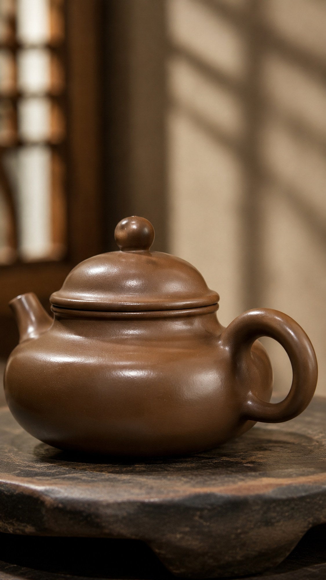 Product view 5 of 140ml Rongtian zisha teapot in Chijin Zini Clay, No. 148