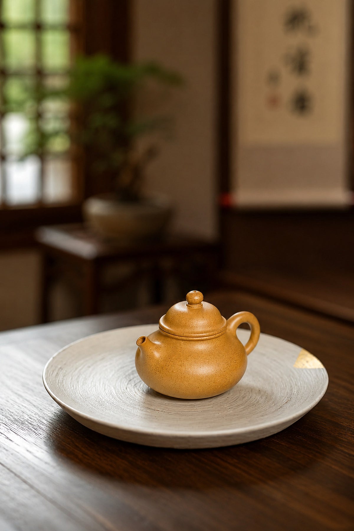Product view 9 of 90ml Rongtian zisha teapot in Golden Duanni Clay, No. 251