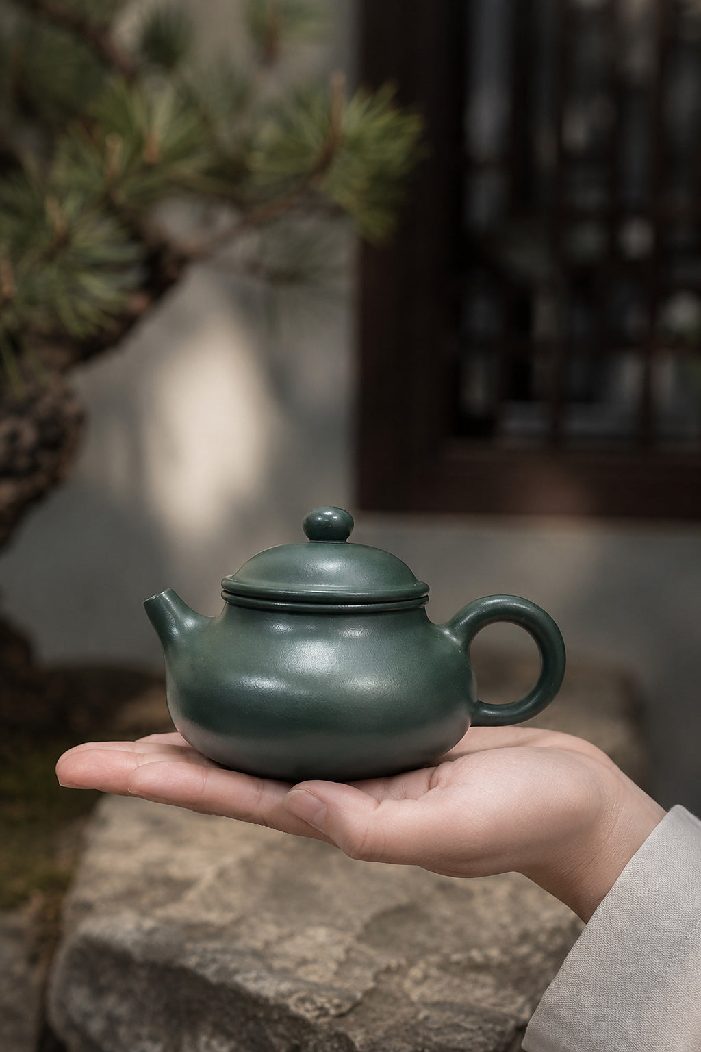 Product view 2 of 110ml Rongtian zisha teapot in Luni Clay, No. 116