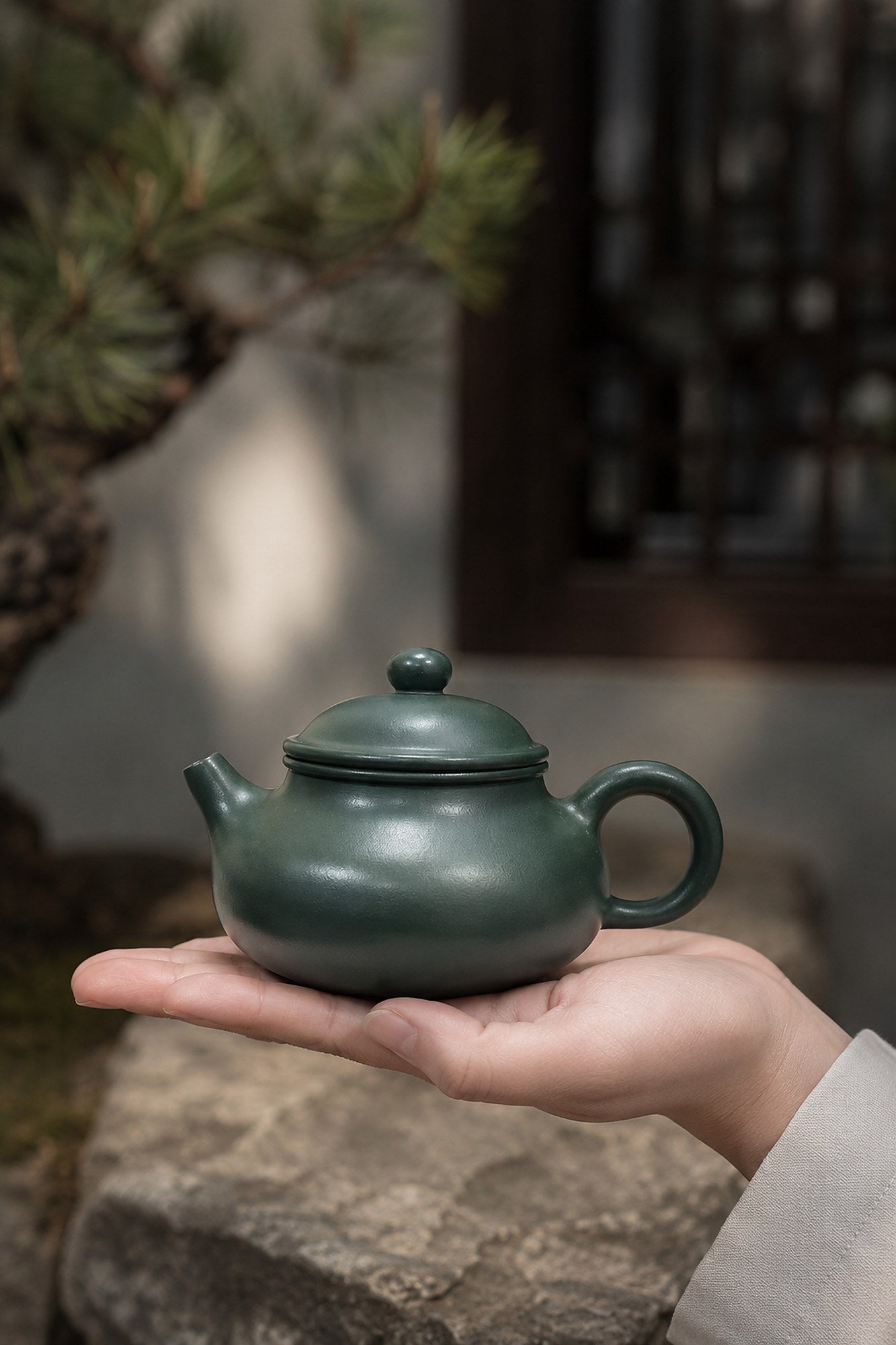 Product view 2 of 110ml Rongtian zisha teapot in Luni Clay, No. 116