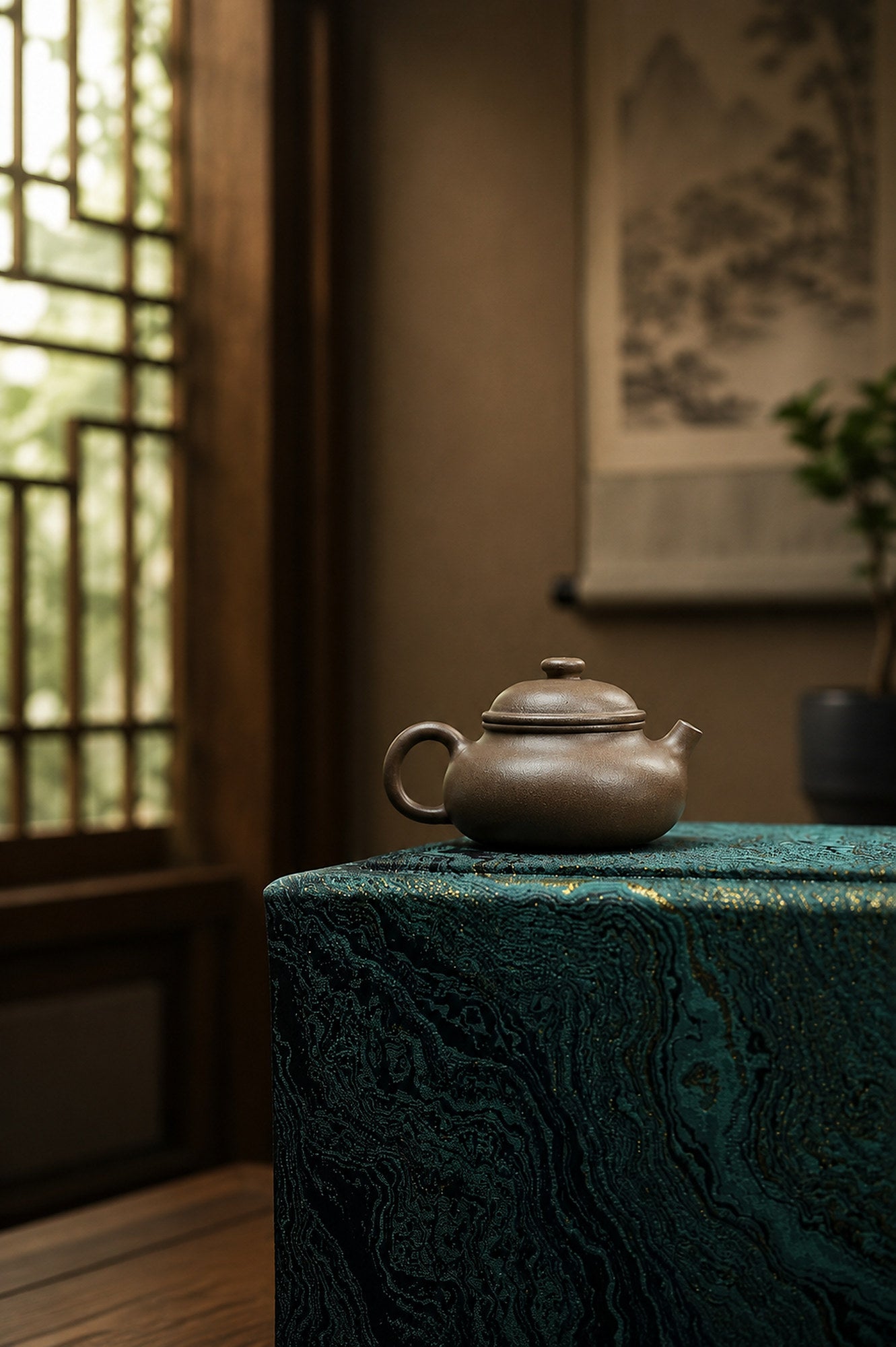 Product view 3 of 100ml Rongtian zisha teapot in Qing Jiangponi Clay, No. 225