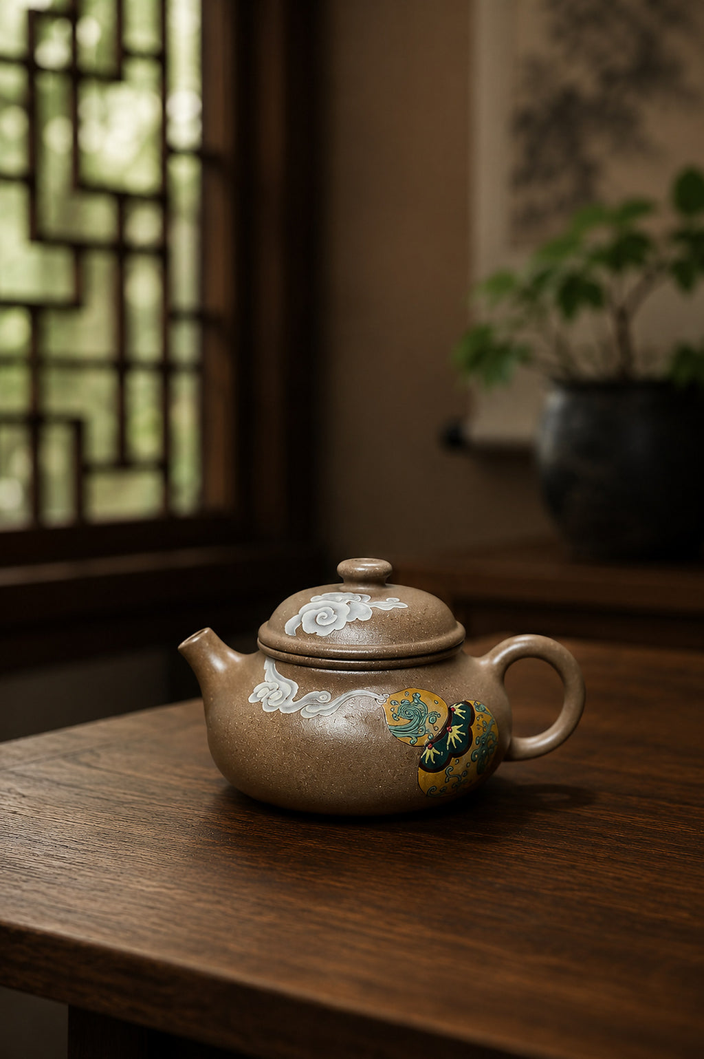 Product view 5 of 100ml Rongtian zisha teapot in Qing Jiangponi Clay, No. 225