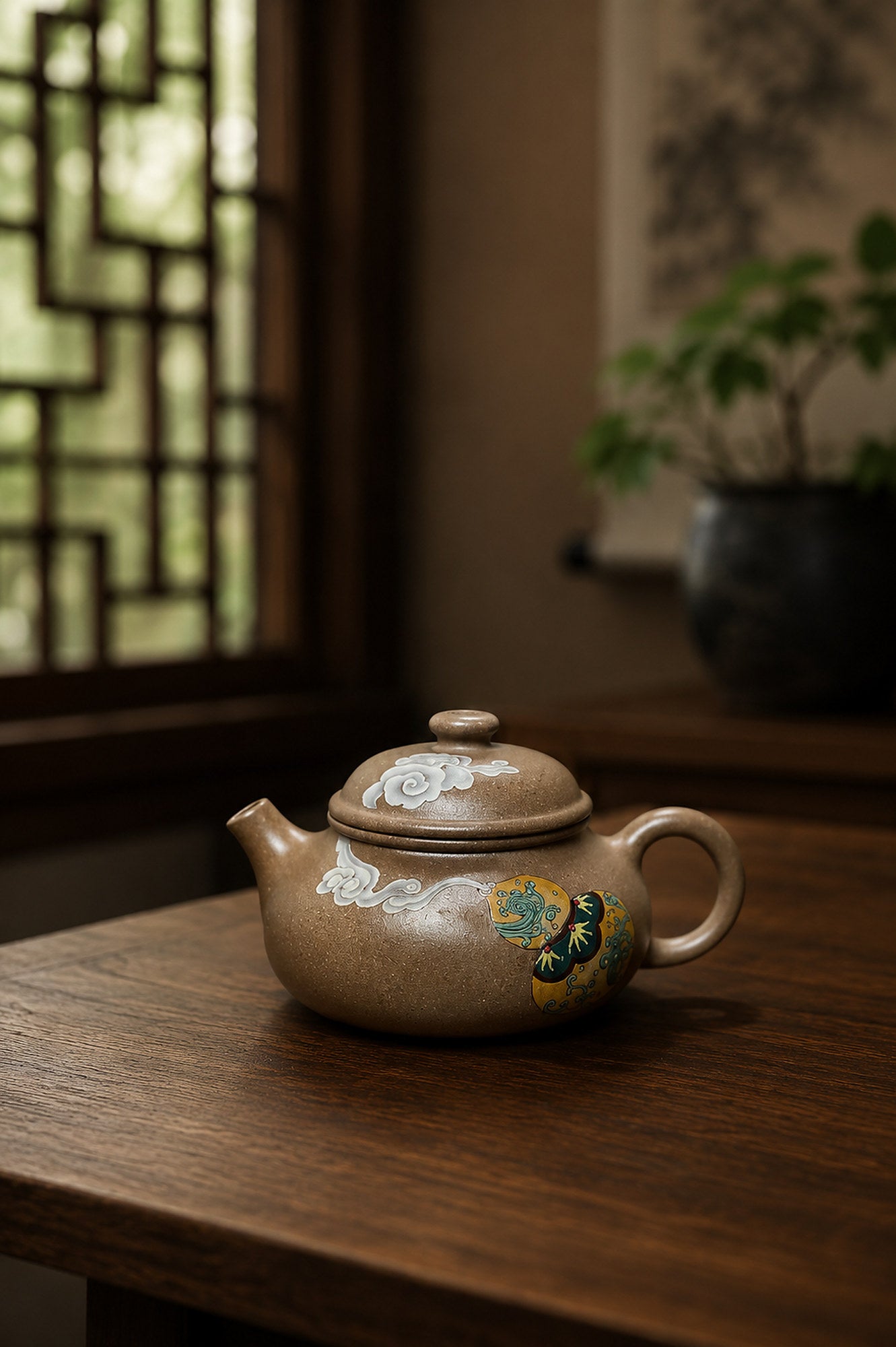 Product view 5 of 100ml Rongtian zisha teapot in Qing Jiangponi Clay, No. 225