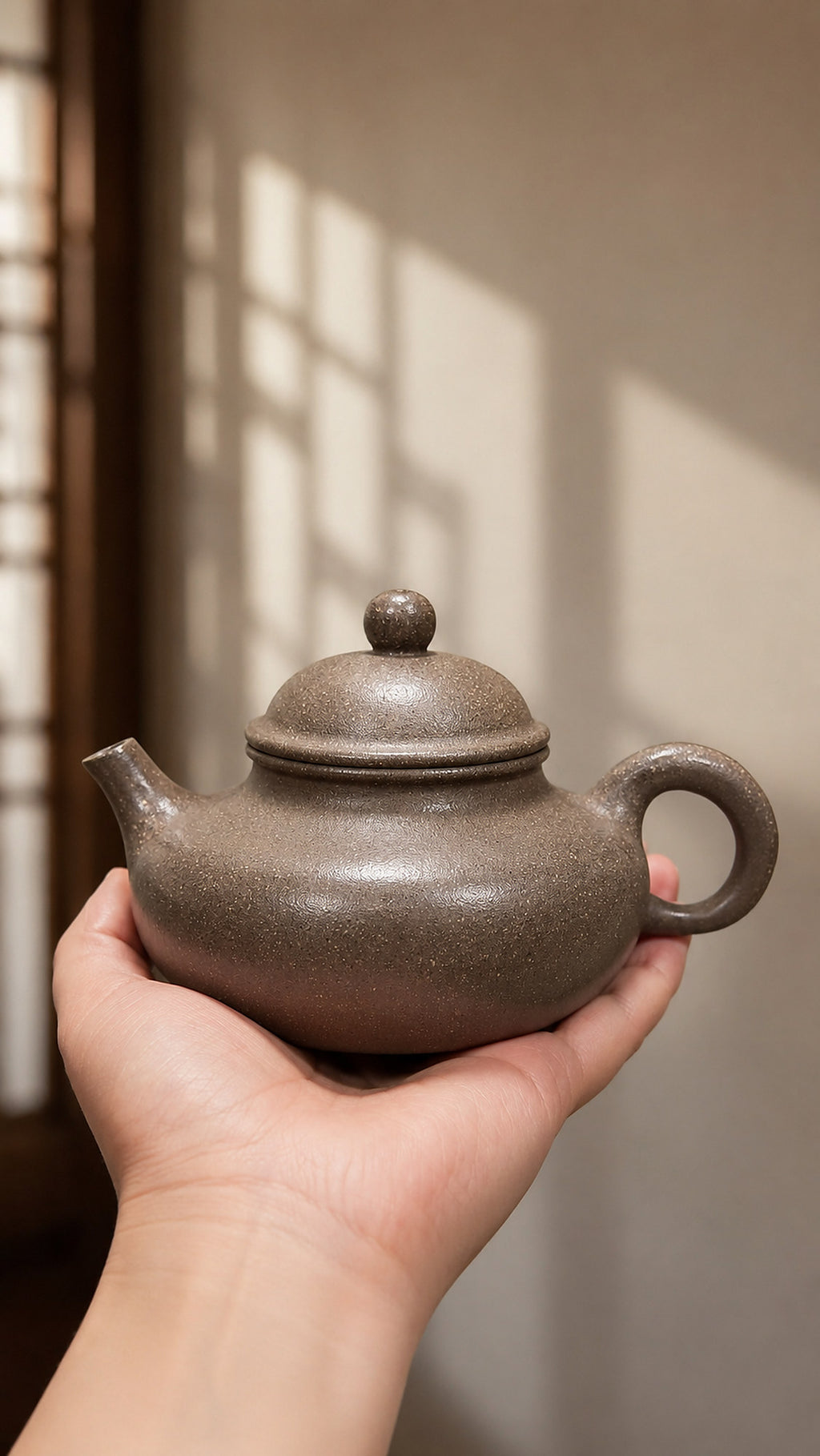Product view 2 of 140ml Rongtian zisha teapot in Tianqingni Clay, No. 147