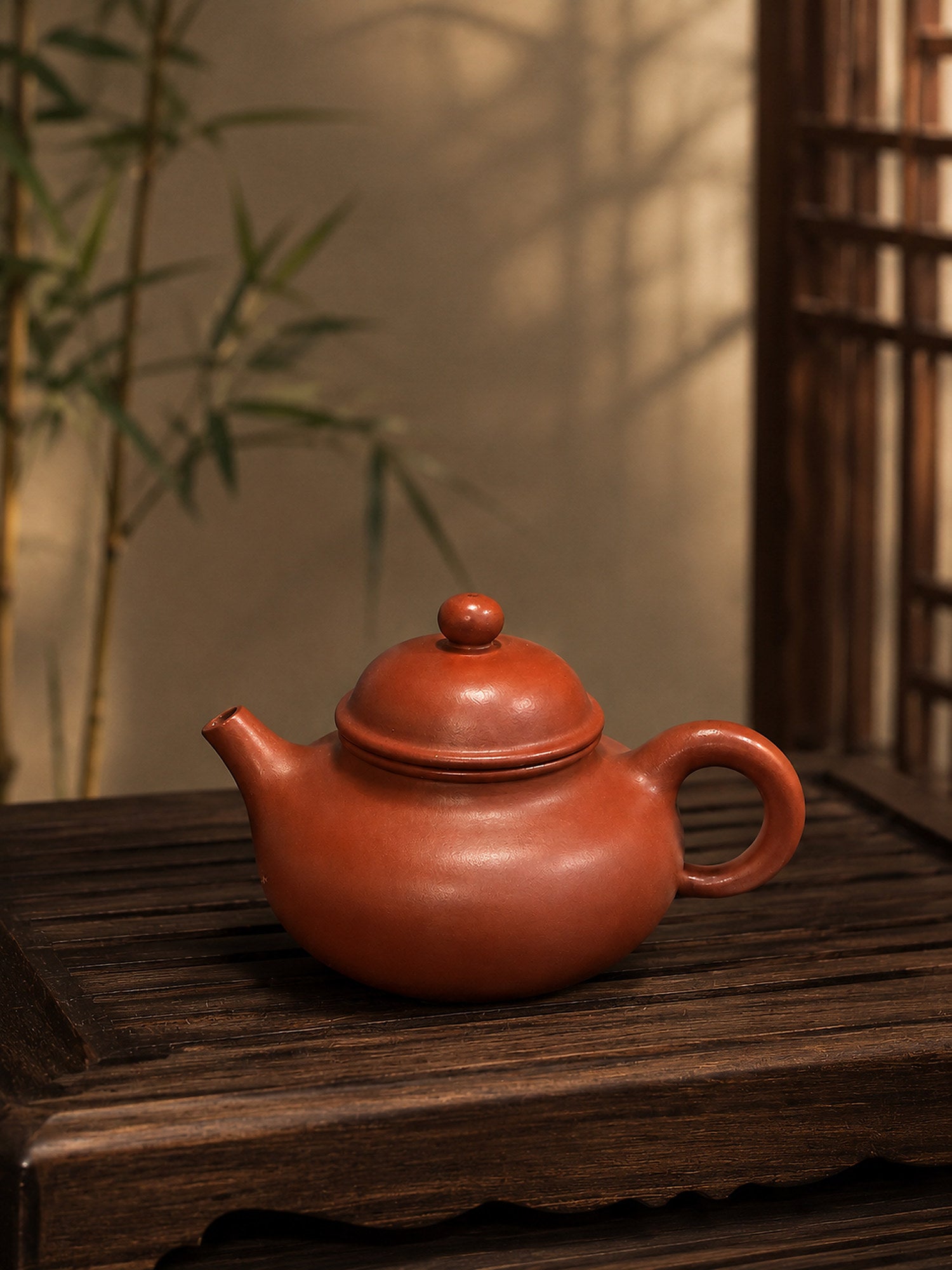 Product view 1 of 60ml Rongtian zisha teapot in Zhuni Clay, No. 036