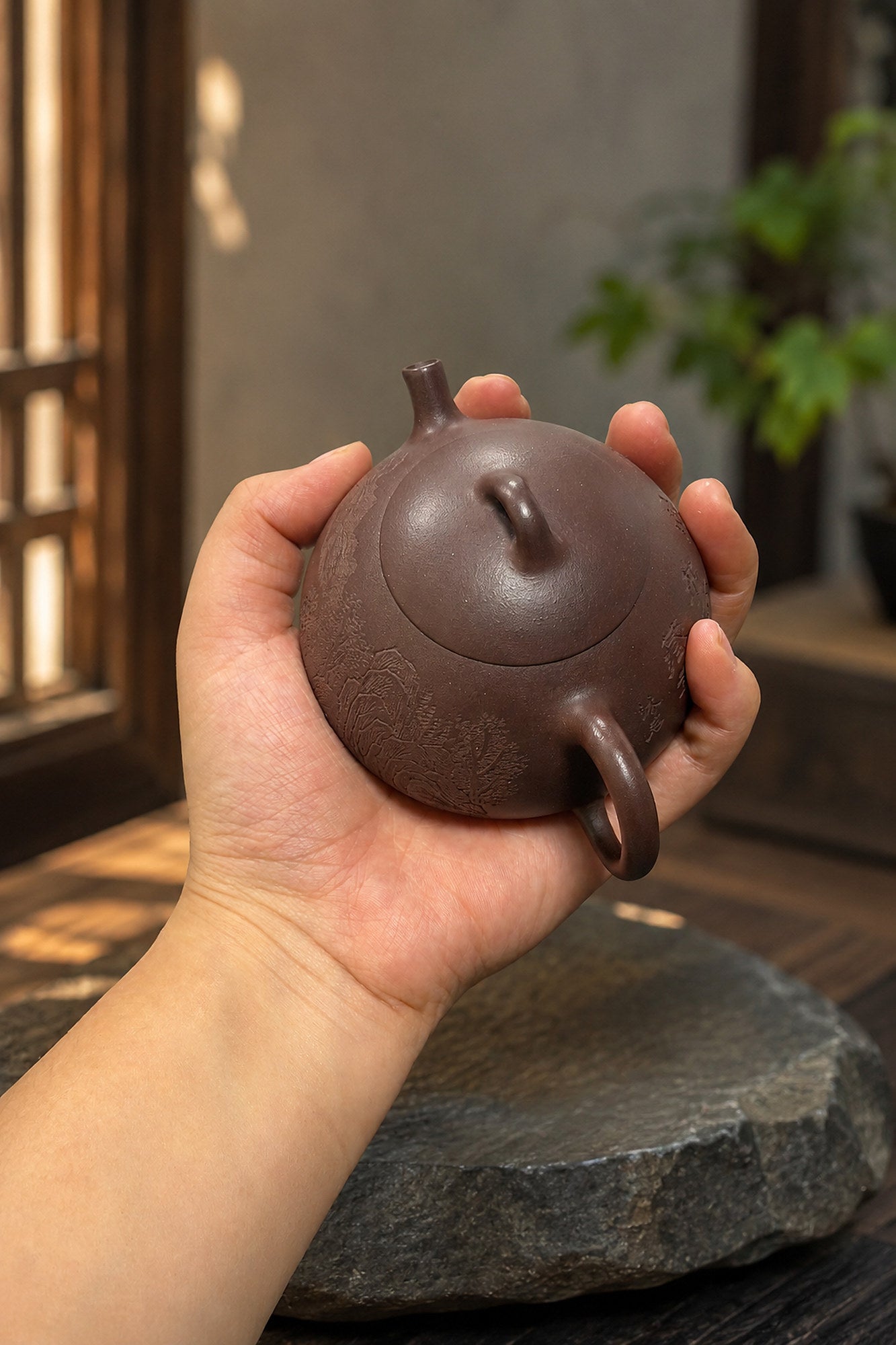 Product view 2 of 100ml Ru Piao zisha teapot in Ziyu Jinsha Clay, No. 062