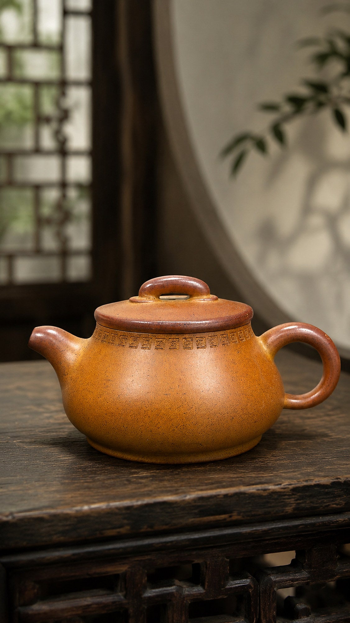 Product view 1 of 160ml Ru Xiang zisha teapot in Golden Duanni Clay, No. 176