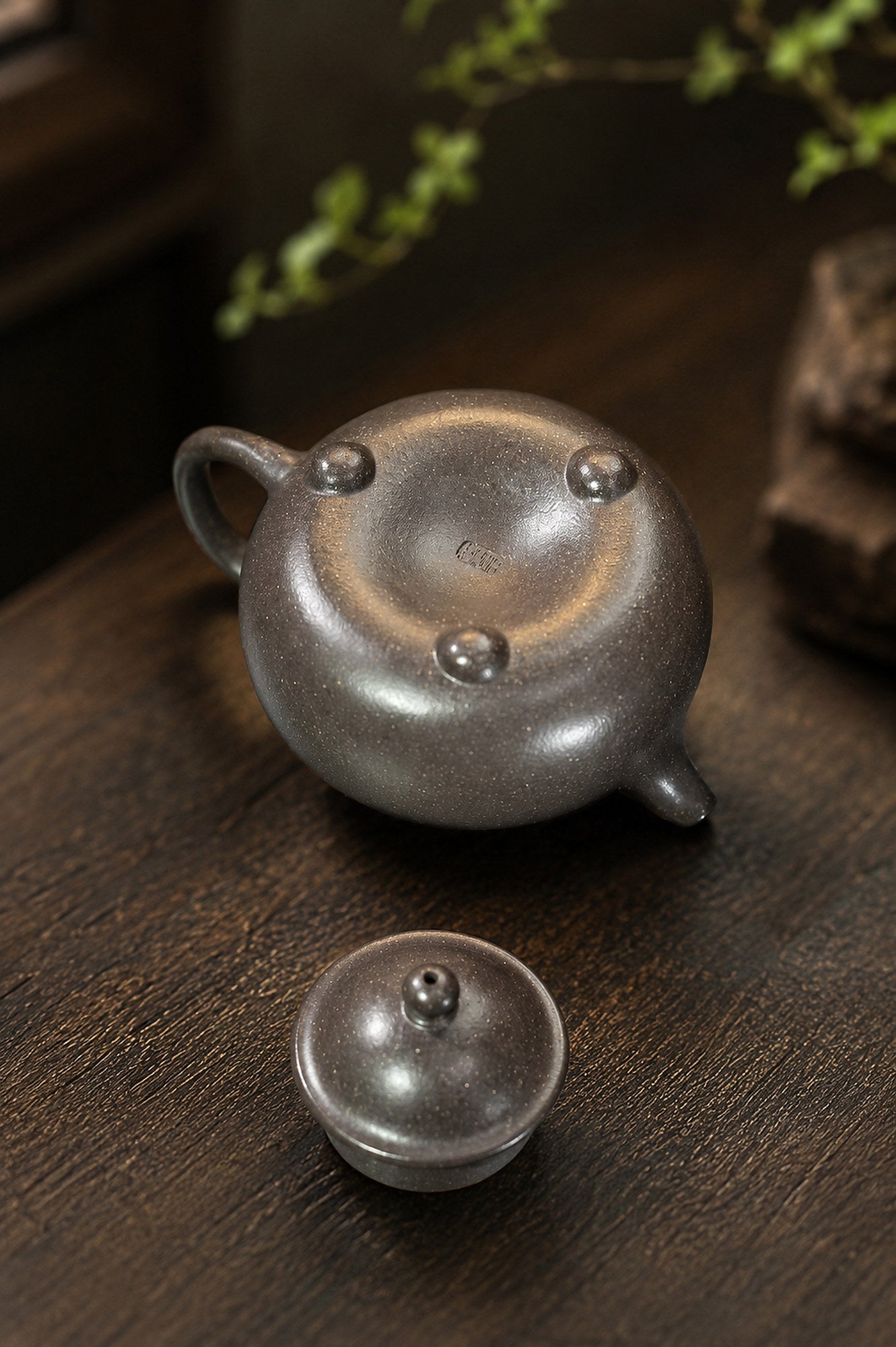 Product view 3 of 150ml San Zu Ru Ding zisha teapot in Tianqingni Clay, No. 354