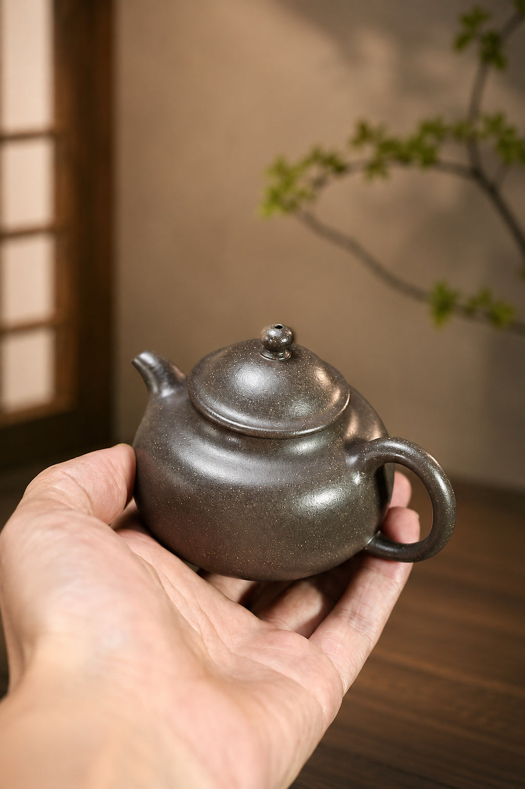 Product view 9 of 150ml San Zu Ru Ding zisha teapot in Tianqingni Clay, No. 354