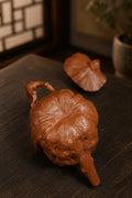 Product view 1 of 130ml Sculptural Form zisha teapot in Aged Duanni Clay, No. 268