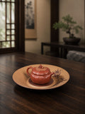 Product view 1 of 125ml Sculptural Form zisha teapot in Aged Duanni Clay, No. 297