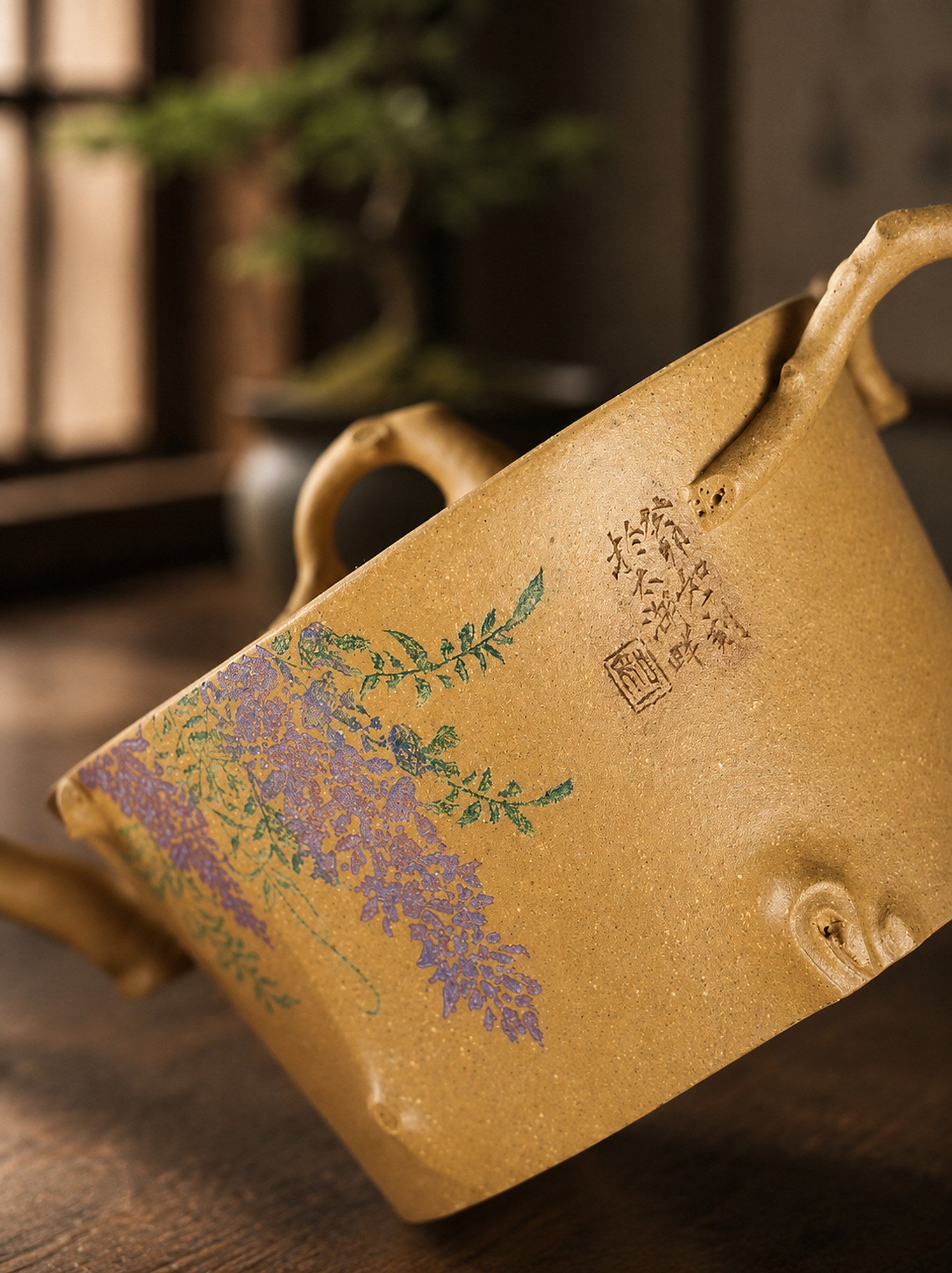 Product view 3 of 150ml Sculptural Form zisha teapot in Aged Duanni Clay, No. 313