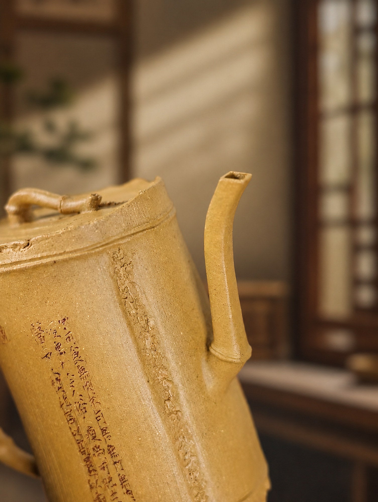 Product view 4 of 150ml Sculptural Form zisha teapot in Aged Duanni Clay, No. 317