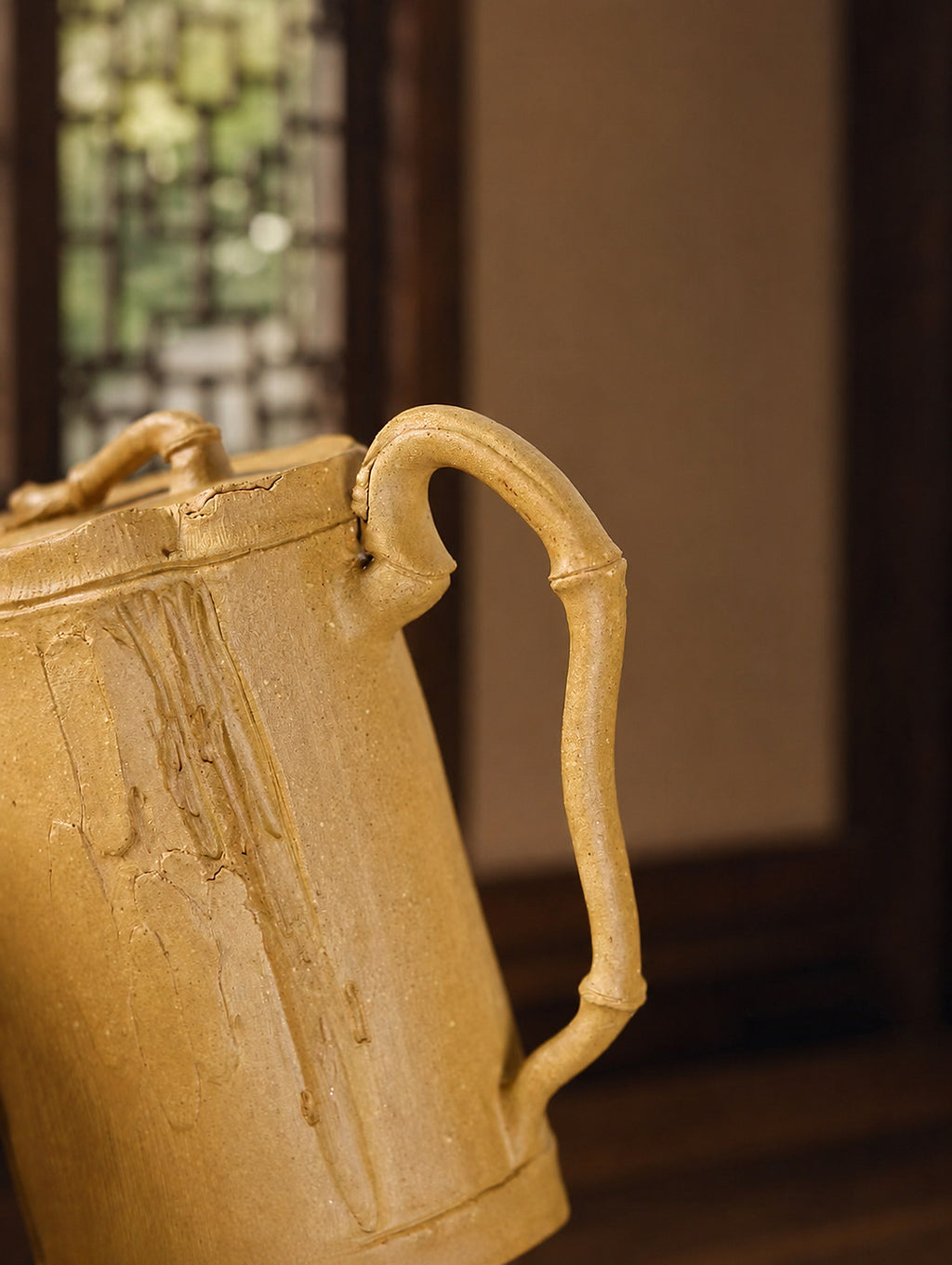 Product view 8 of 150ml Sculptural Form zisha teapot in Aged Duanni Clay, No. 317