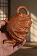 Product view 1 of 260ml Sculptural Form zisha teapot in Aged Duanni Clay, No. 356
