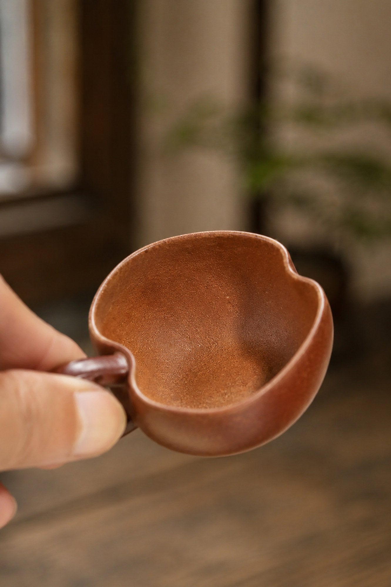 Product view 3 of 100ml Sculptural Form zisha teapot in Aged Duanni Clay, No. 387