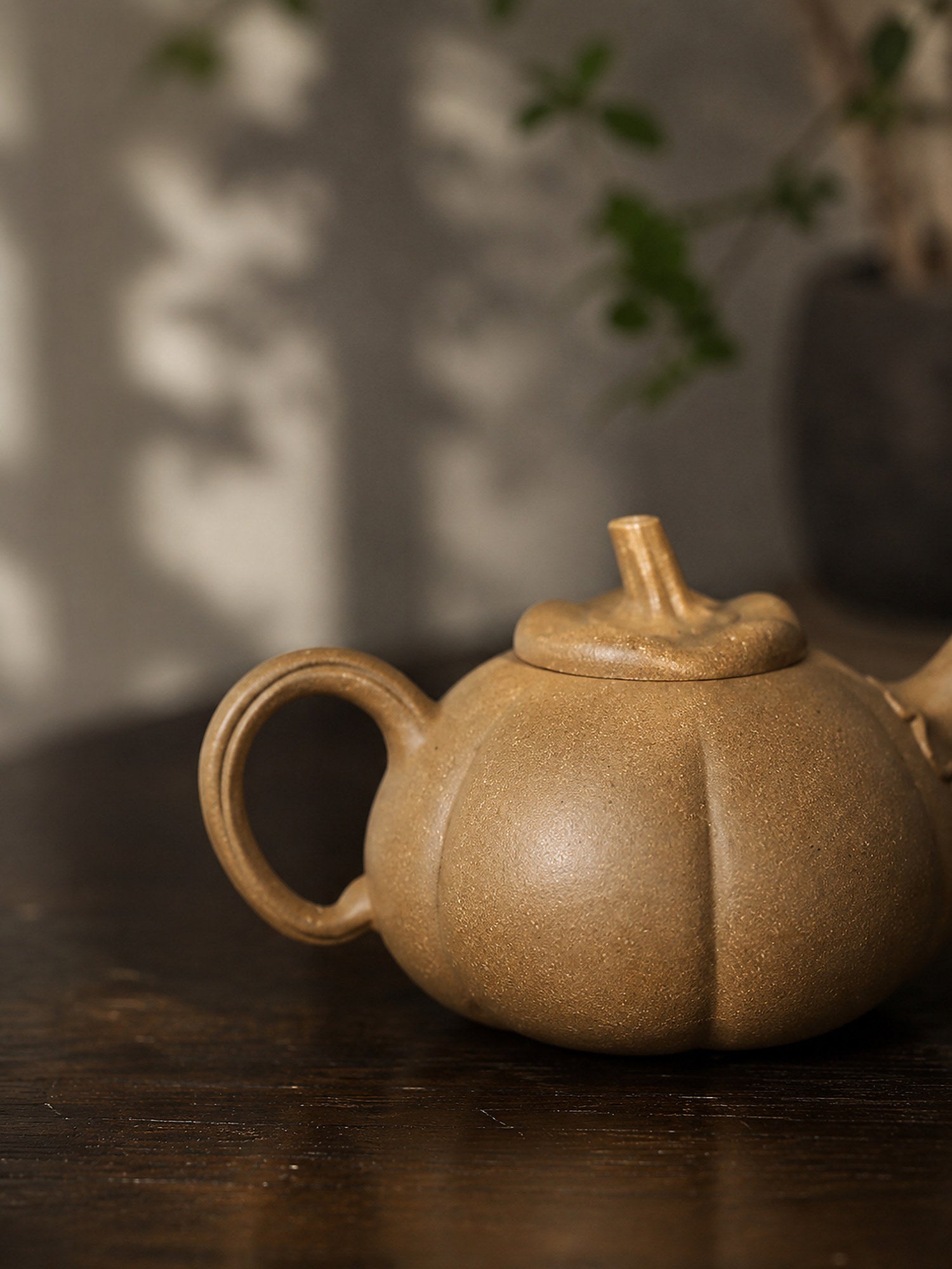 Product view 5 of 130ml Sculptural Form zisha teapot in Aged Duanni Clay, No. 415