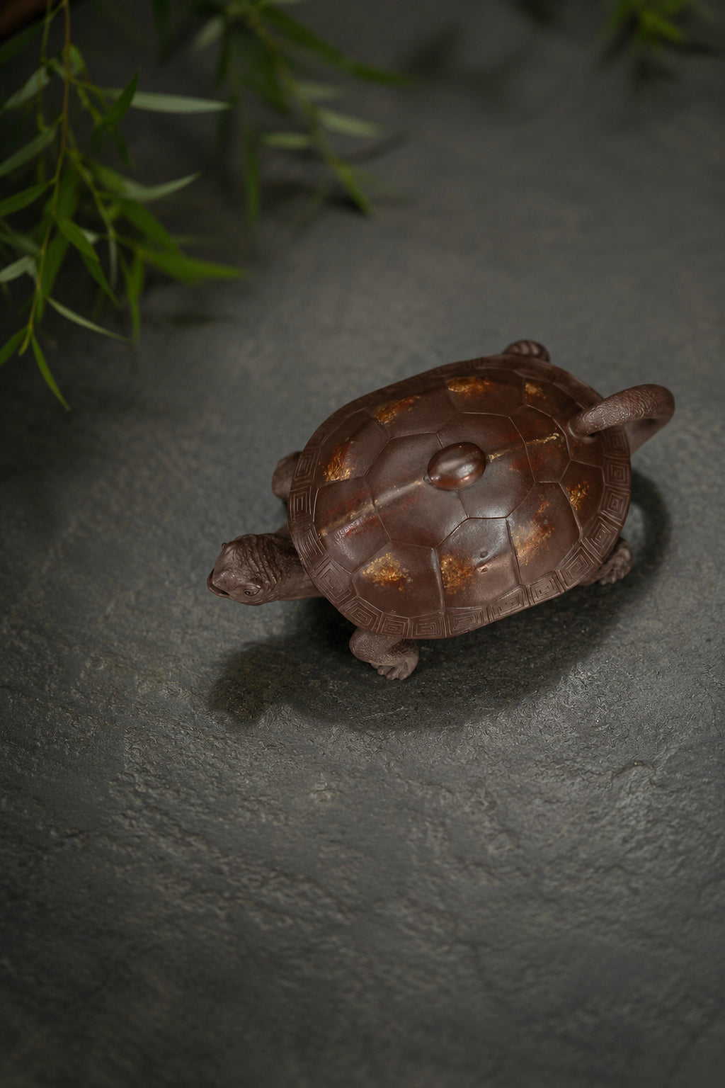 Product view 9 of 130ml Sculptural Form zisha teapot in Aged Zini Clay, No. 342