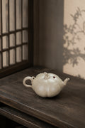 Product view 1 of 100ml Sculptural Form zisha teapot in Baiyu Duanni Clay, No. 431