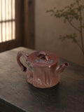 Product view 1 of 130ml Sculptural Form zisha teapot in Dicaoqing Zini Clay, No. 359