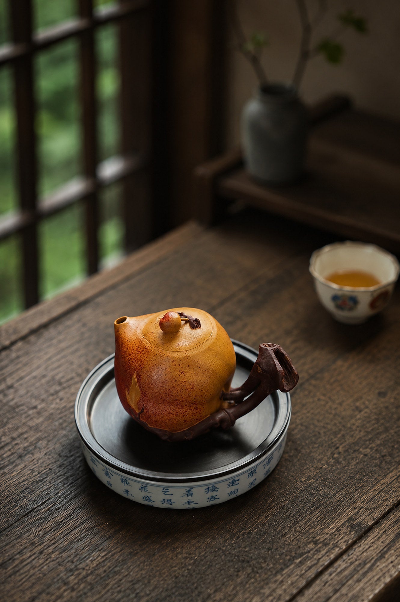 Product view 2 of 180ml Sculptural Form zisha teapot in Duanni and Zini Clay, No. 273