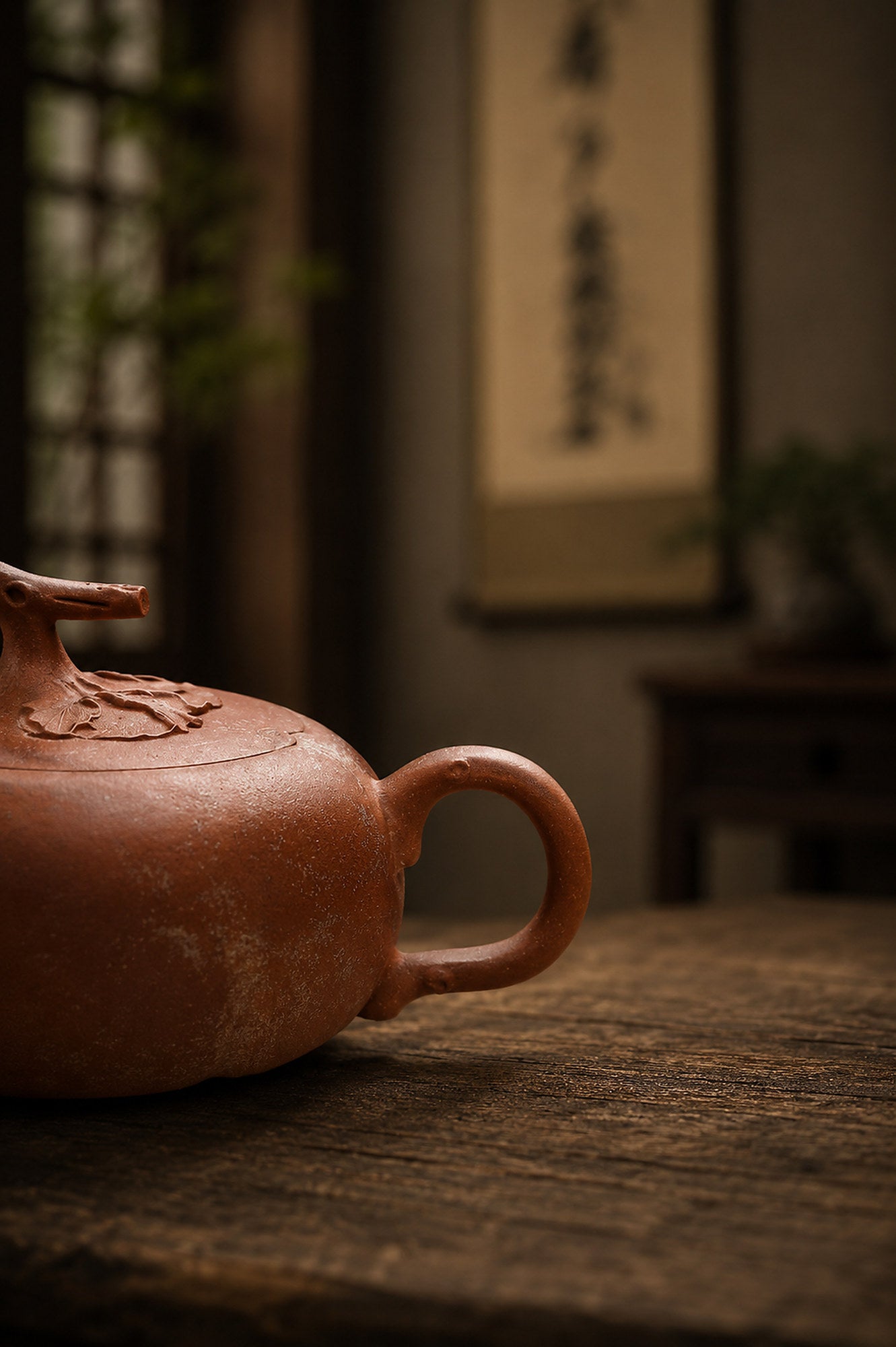 Product view 1 of 100ml Sculptural Form zisha teapot in Duanni Clay, No. 286