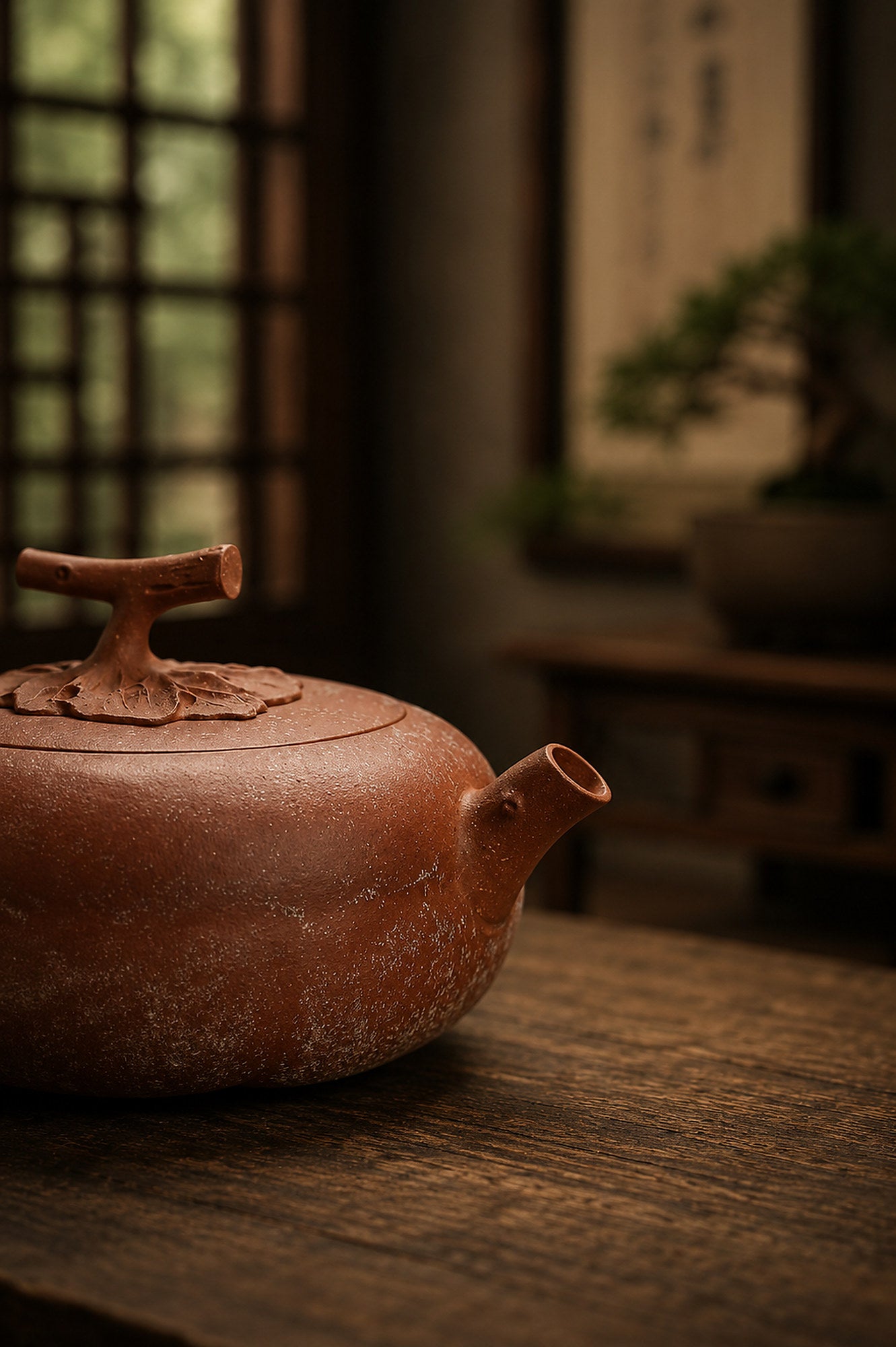 Product view 2 of 100ml Sculptural Form zisha teapot in Duanni Clay, No. 286