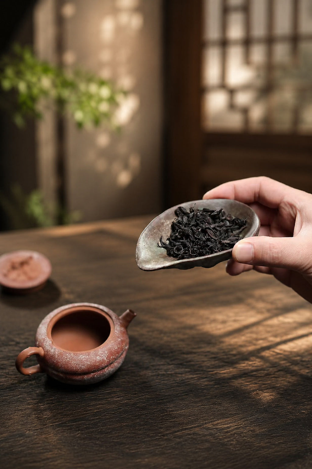 Product view 8 of 100ml Sculptural Form zisha teapot in Duanni Clay, No. 286