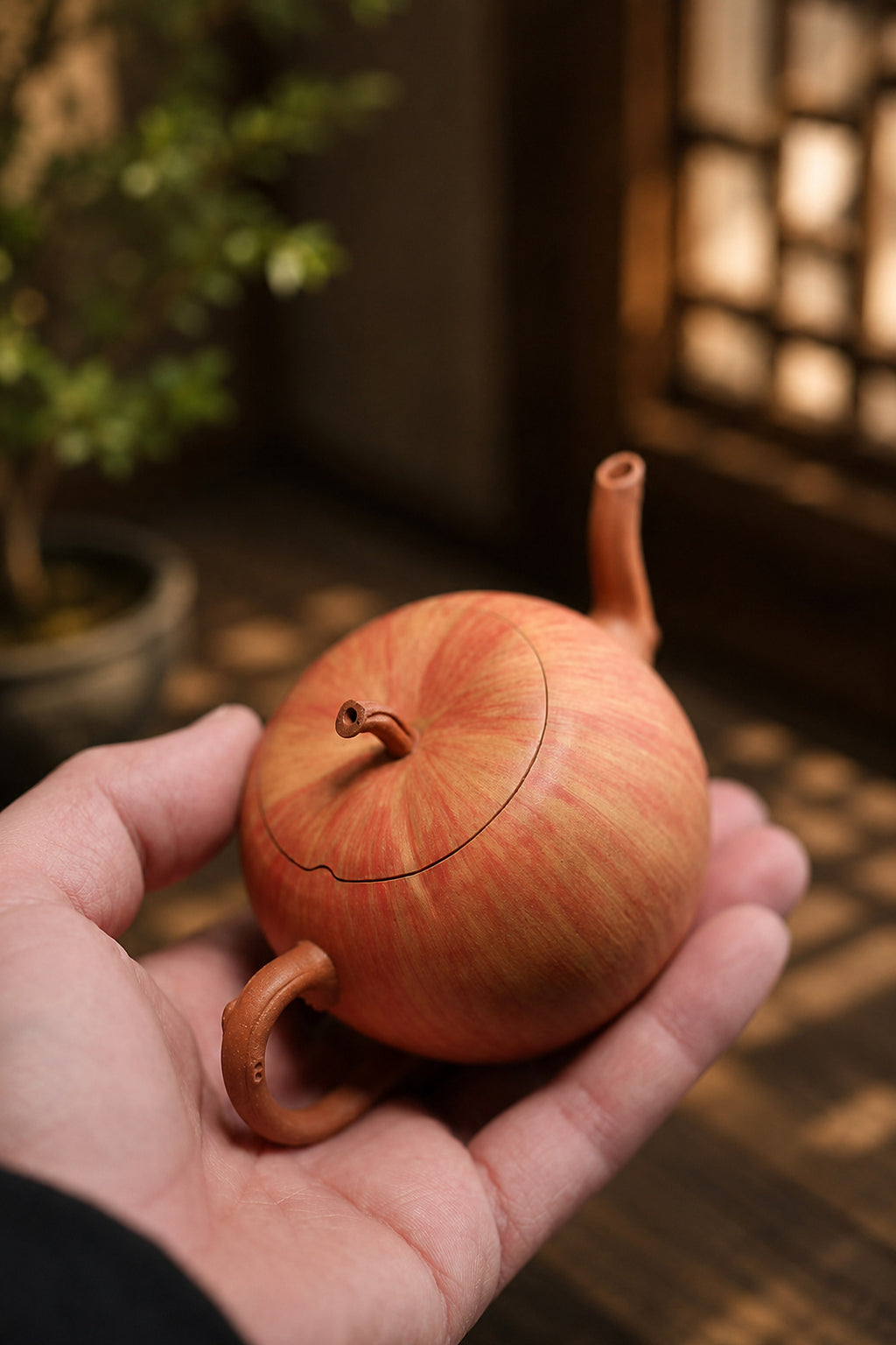 Product view 4 of 150ml Sculptural Form zisha teapot in Duanni Clay, No. 287