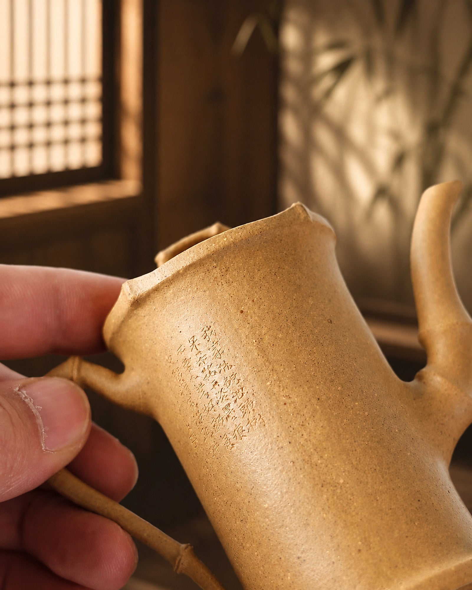 Product view 4 of 135ml Sculptural Form zisha teapot in Duanni Clay, No. 288