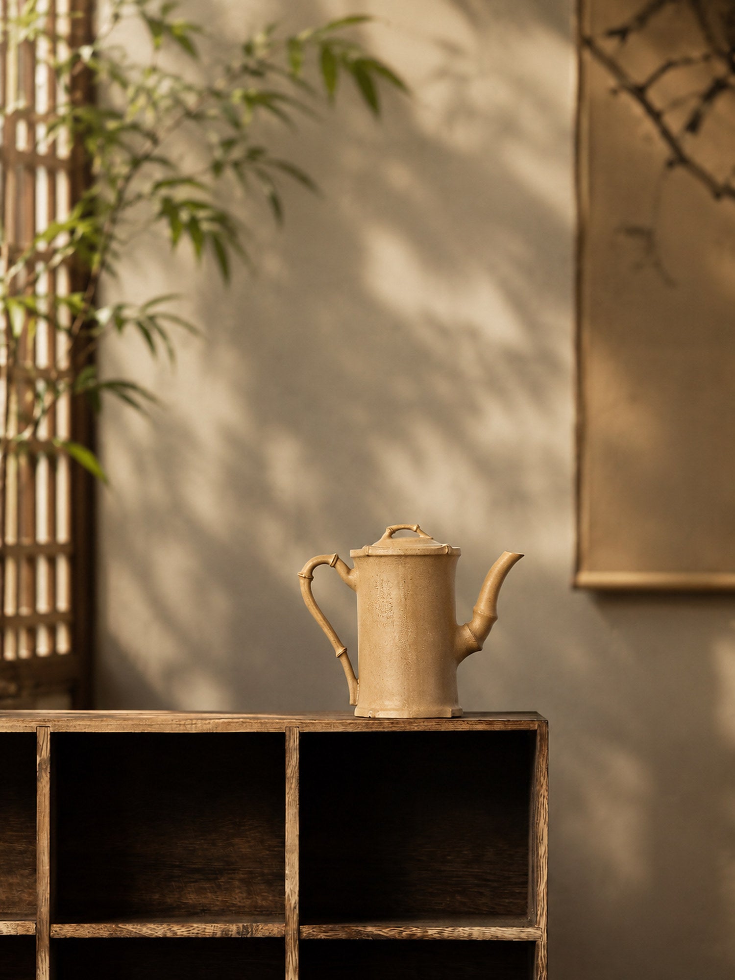 Product view 6 of 135ml Sculptural Form zisha teapot in Duanni Clay, No. 288