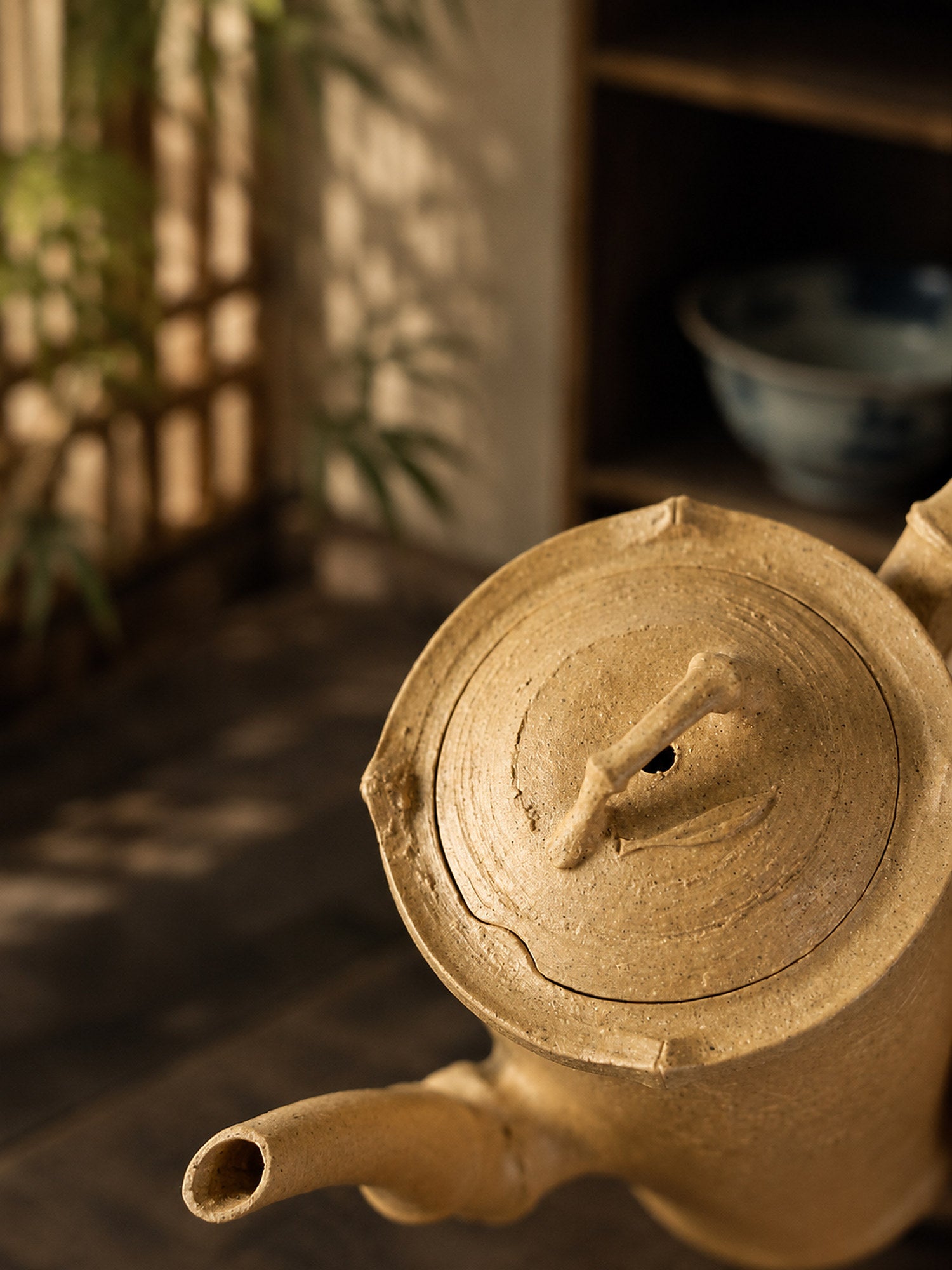 Product view 9 of 135ml Sculptural Form zisha teapot in Duanni Clay, No. 288