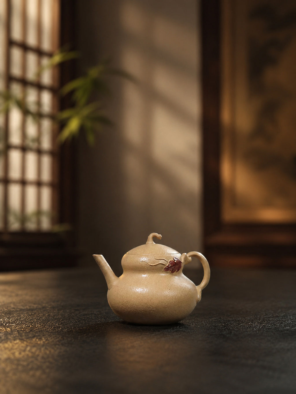 Product view 2 of 160ml Sculptural Form zisha teapot in Duanni Clay, No. 289